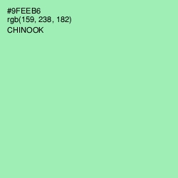 #9FEEB6 - Chinook Color Image