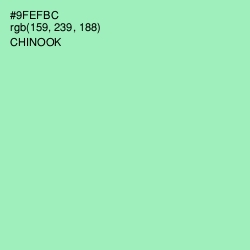 #9FEFBC - Chinook Color Image