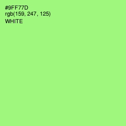 #9FF77D - Conifer Color Image