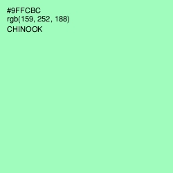 #9FFCBC - Chinook Color Image