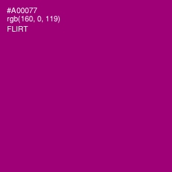 #A00077 - Flirt Color Image