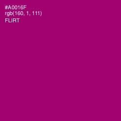 #A0016F - Flirt Color Image