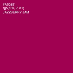 #A00251 - Jazzberry Jam Color Image