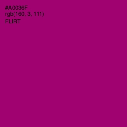 #A0036F - Flirt Color Image