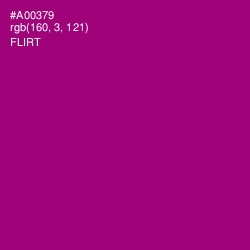 #A00379 - Flirt Color Image