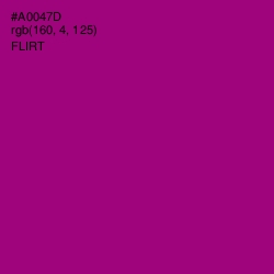 #A0047D - Flirt Color Image