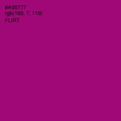 #A00777 - Flirt Color Image