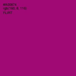 #A00874 - Flirt Color Image