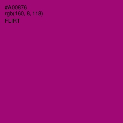 #A00876 - Flirt Color Image