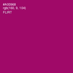 #A00968 - Flirt Color Image