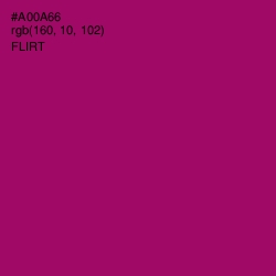 #A00A66 - Flirt Color Image