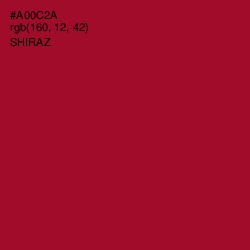 #A00C2A - Shiraz Color Image