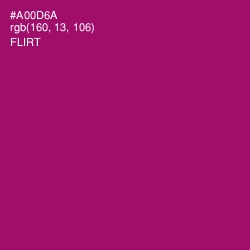 #A00D6A - Flirt Color Image