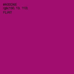 #A00D6E - Flirt Color Image