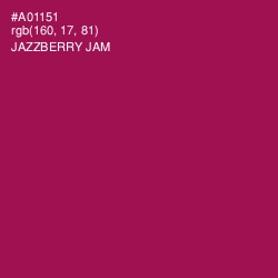 #A01151 - Jazzberry Jam Color Image