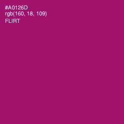 #A0126D - Flirt Color Image