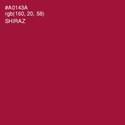 #A0143A - Shiraz Color Image