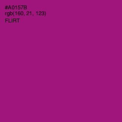 #A0157B - Flirt Color Image