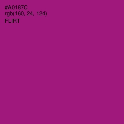 #A0187C - Flirt Color Image