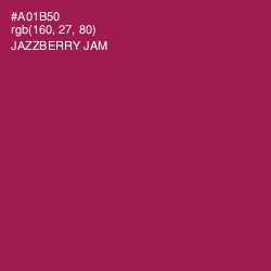 #A01B50 - Jazzberry Jam Color Image