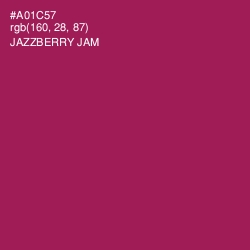 #A01C57 - Jazzberry Jam Color Image