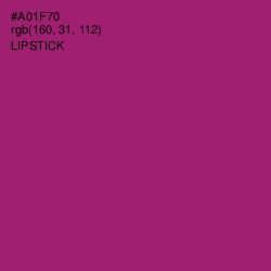 #A01F70 - Lipstick Color Image