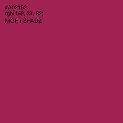 #A02152 - Night Shadz Color Image