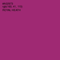 #A02973 - Royal Heath Color Image