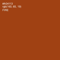 #A04113 - Fire Color Image