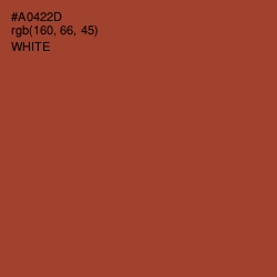 #A0422D - Medium Carmine Color Image