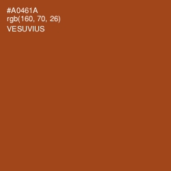 #A0461A - Vesuvius Color Image