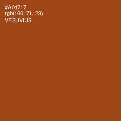 #A04717 - Vesuvius Color Image