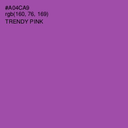 #A04CA9 - Trendy Pink Color Image