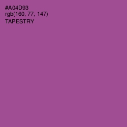 #A04D93 - Tapestry Color Image