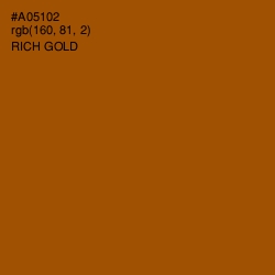 #A05102 - Rich Gold Color Image