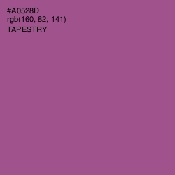 #A0528D - Tapestry Color Image