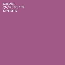 #A05A85 - Tapestry Color Image