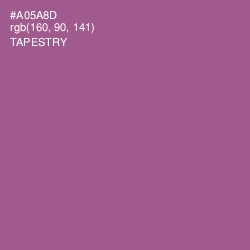 #A05A8D - Tapestry Color Image