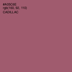 #A05C6E - Cadillac Color Image