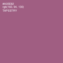 #A05E82 - Tapestry Color Image