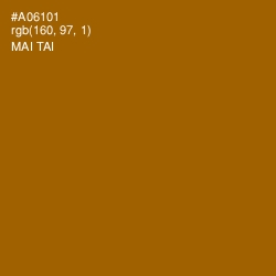 #A06101 - Mai Tai Color Image