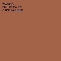 #A0634A - Cape Palliser Color Image