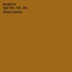 #A0691A - Reno Sand Color Image