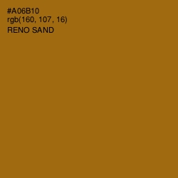 #A06B10 - Reno Sand Color Image