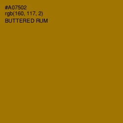 #A07502 - Buttered Rum Color Image