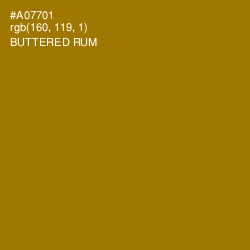 #A07701 - Buttered Rum Color Image