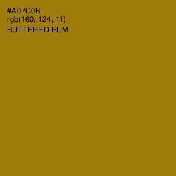 #A07C0B - Buttered Rum Color Image