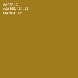 #A07C1C - Mandalay Color Image
