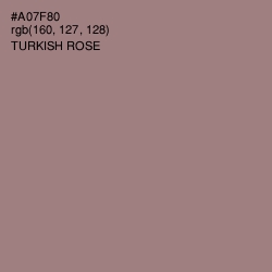 #A07F80 - Turkish Rose Color Image