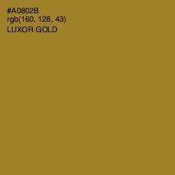 #A0802B - Luxor Gold Color Image